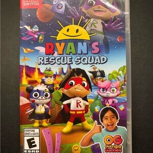 BRAND NEW SEALED Ryan's Rescue Squad Nintendo Switch Game